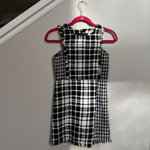 HOST PICK GB TIS THE SEASON BLACK AND WHITE DRESS.